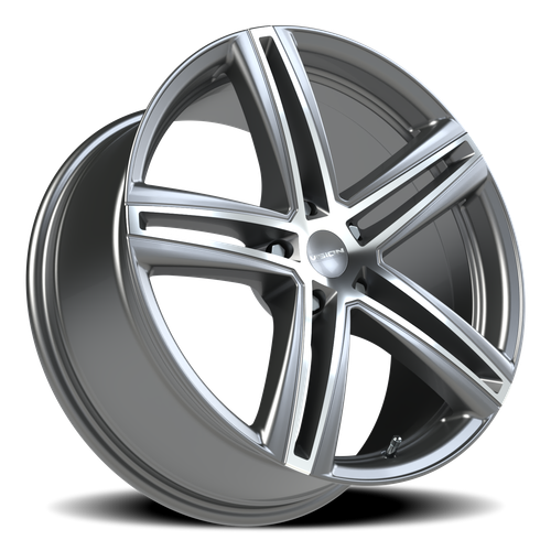 Vision Wheel 5x114.3 Satin Black Nitrous FWD Wheel