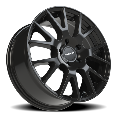 Vision Wheel 5x114.3mm Gloss Black HELLION Automotive Wheel
