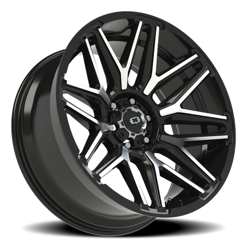 Vision Wheel 6-139.7 GBMF Rekluse Gloss Black Machined Rim