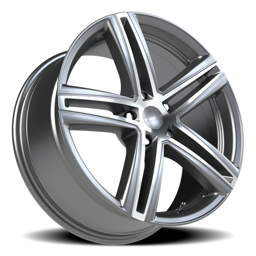 5x112mm Gloss Black Machined Finish Vision Nitrous FWD Wheel