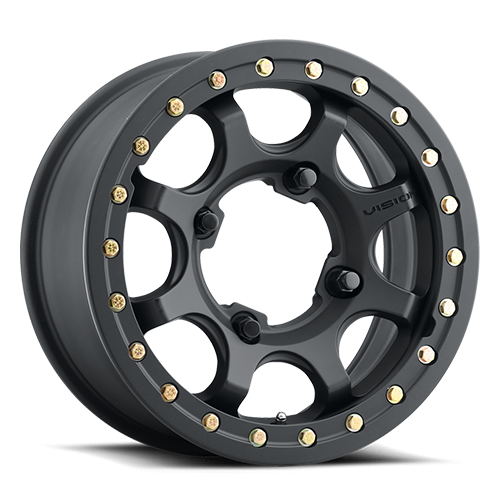 Vision Flow 4x156mm Satin Black Wheel with SR