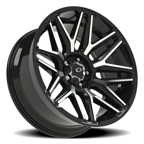Vision Wheel 5x139.7mm Gloss Black Machined Rekluse Wheel