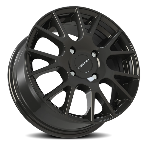 Vision Wheel 4x114.3 Gloss Black Hellion - Premium Automotive Rim