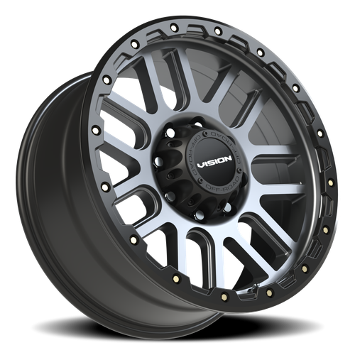 Vision Wheel 8-180 Gunmetal Finish Automotive Wheel Rim