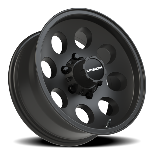 Vision Midway 6x5.5 Satin Black Wheel