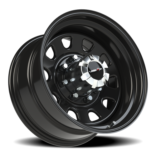 Vision Wheel 8x170 Black Steel Automotive Wheel