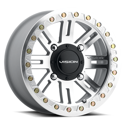 Vision Wheel 4-156 ACMF/MRNG Satin Black Aluminum Wheel