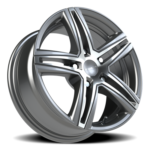 Vision Wheel 5x114.3 VIS NITROUS FWD - Satin Black Finish