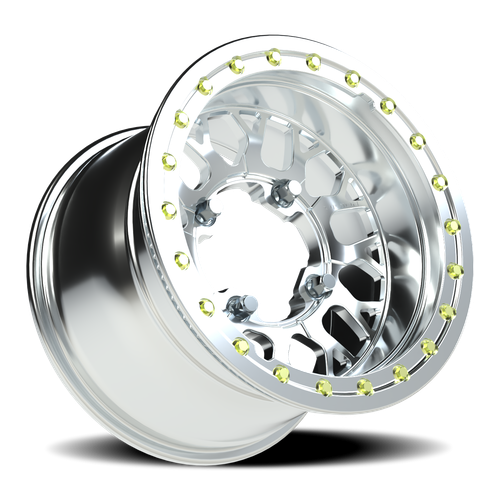 Vision Wheel 4x136mm Polished Polished Automotive Wheel