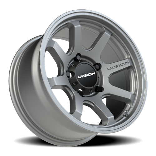 Vision Wheel 5x5.5 SG Satin Gunmetal Flow Automotive Wheel