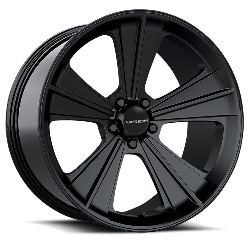 Vision Wheel 5x114.3mm Satin Black VIS Missile Automotive Wheel