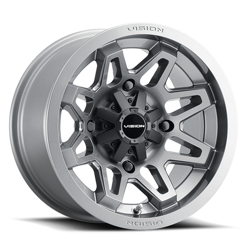 Vision Wheel 4-136 4x136mm Satin Gunmetal VIS ATV Wheel