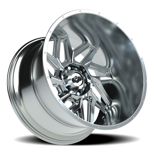 Vision Wheel 6-139.7 Chrome Spyder Automotive Wheel