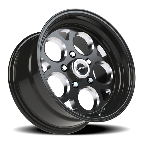 Vision SSR 5x120.65/4.75 Gloss Black Machined Mag Wheel