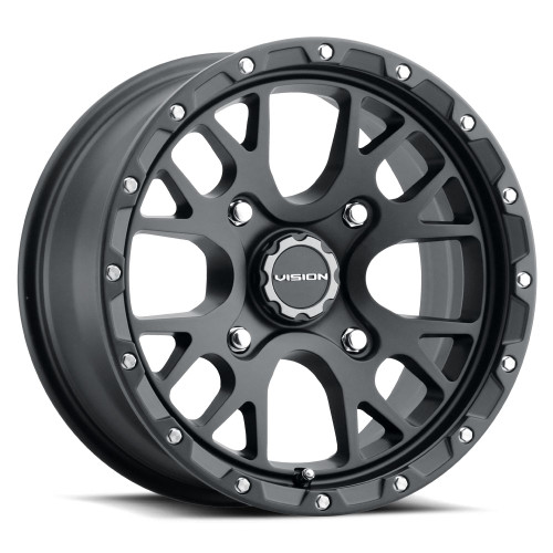 Vision Wheel 4-136 SB Rocker – 4x136mm Satin Black Automotive Wheel