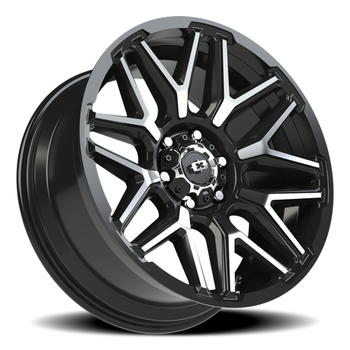 Vision Wheel 6-135 GBMF Rekluse Gloss Black Machined Wheel