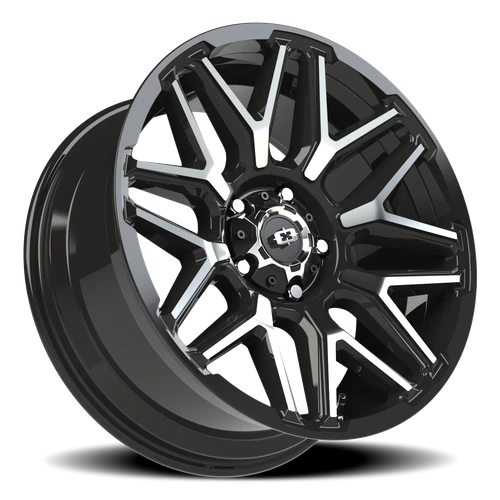 Vision Wheel 5-150 GBMF Gloss Black Machined Finish Automotive Wheel