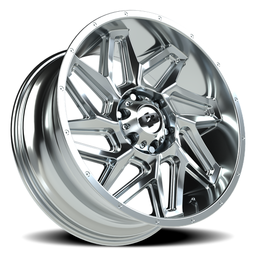 Vision Wheel 6-139.7 Chrome Spyder Automotive Wheel