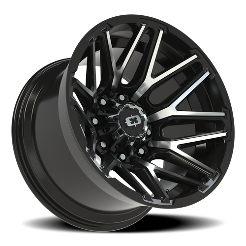 Vision Wheel 8-170 GBMF Gloss Black Machined Wheel