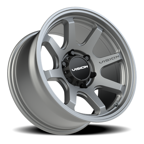 Vision Wheel 6x5.5 SG Satin Gunmetal Flow Wheel