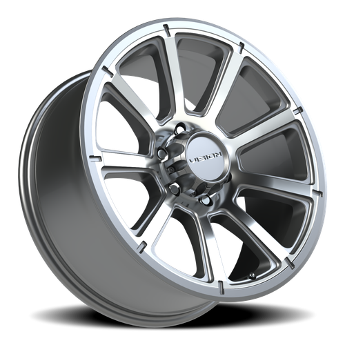 Vision Wheel 5x114.3 Satin Black SAVAGE Automotive Wheel