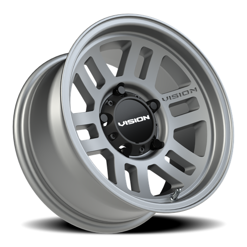 Vision Wheel 5x4.75 Satin Gunmetal VIS OVERLAND Automotive Wheel