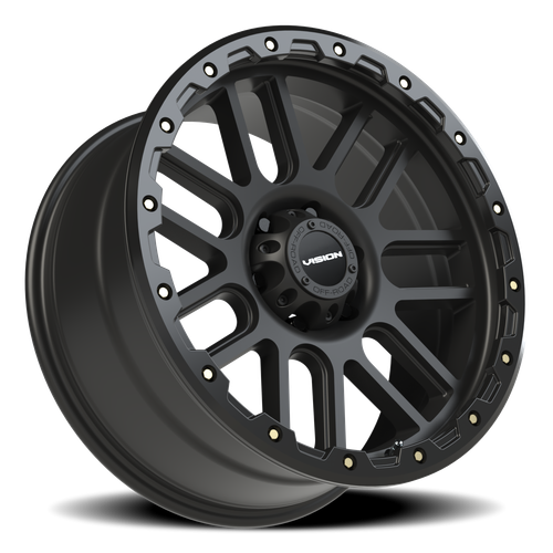Vision Wheel 6-135 MB Matte Black w/Yzinc VOR Nemesis