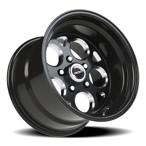 Vision Wheel 5x120.65/4.75 Gloss Black Machined Rim