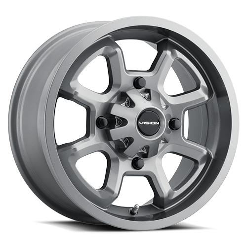Vision Wheel 4-136 4x136mm Gunmetal Automotive Wheel