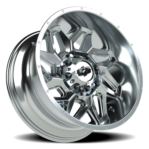 Vision Wheel 8-170 CHR SPYDER Chrome Automotive Wheel 8x170mm Bolt Pattern