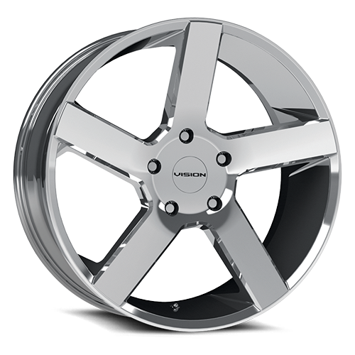Vision Wheel 6-120 CHR Switchback Chrome Automotive Wheel Rim