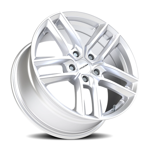 Vision Wheel 5-112 HS VIS Clutch Satin Black Automotive Wheel