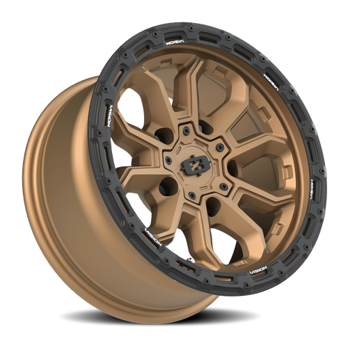 Vision Wheel 5-5 SBZ/SBLIP VIS KORUPT 5x5 Satin Black Automotive Wheel