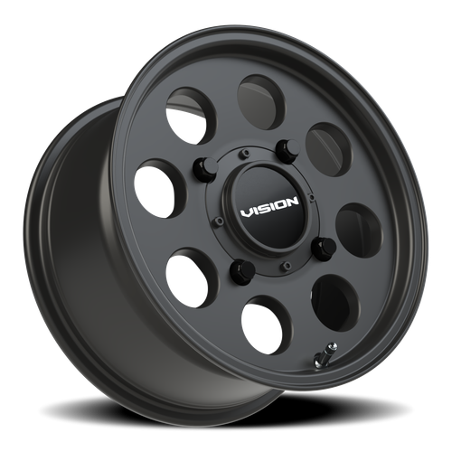 Vision Wheel 4-156 SB Midway Satin Black Automotive Wheel