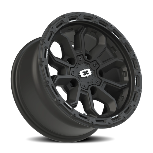 Vision Wheel 5x4.5" Satin Black KORUPT Automotive Wheel