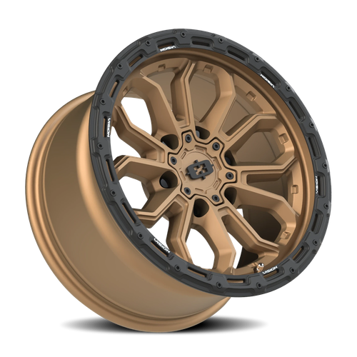 Vision Wheel 6-5.5 SB VIS KORUPT – 6-Lug 5.5-Inch Satin Black Automotive Wheel