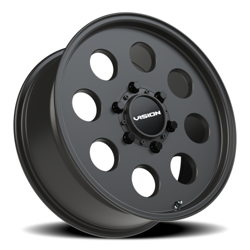 Vision Wheel Midway 5x114.3mm Satin Black Automotive Wheel