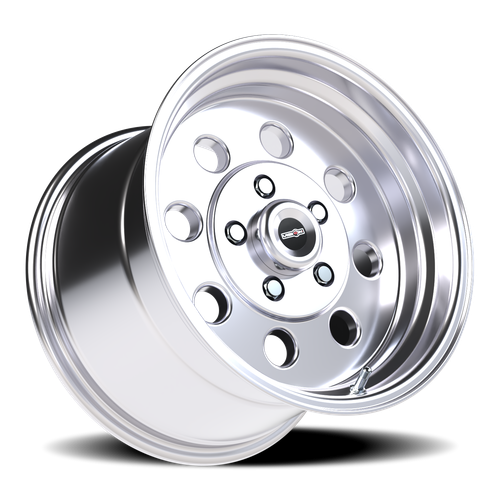Vision Wheel 5x120.65/4.75 Polished Straight Lit Rim