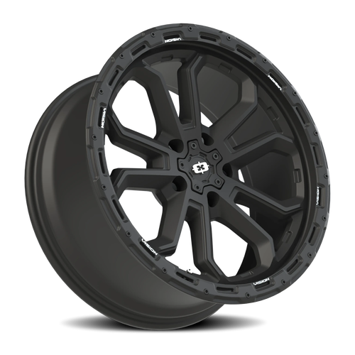 Vision Wheel 5-5 SB VIS KORUPT 5x5.0" Satin Black Wheel