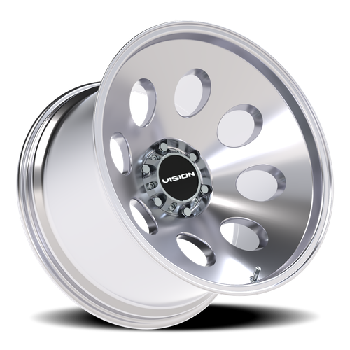 Vision Wheel 6-Lug 5.5-inch Polished MIDWAY Wheel Rim