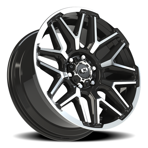 Vision Wheel 6-139.7 GBMFL Satin Black Machined Wheel