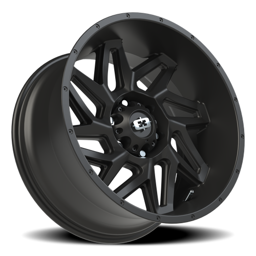 Vision Wheel 6-135 SB Spyder Satin Black Automotive Wheel