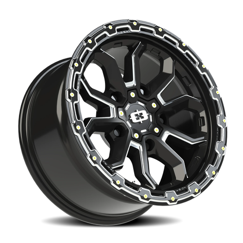 Vision Wheel 5x5.5" Gloss Black KORUPT Automotive Wheel