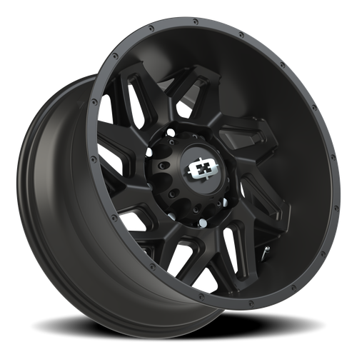 Vision Spyder 8-Lug 180mm Satin Black Wheel
