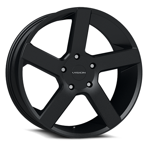 Vision Wheel 6-Lug 5.5" Satin Black Switchback Wheel