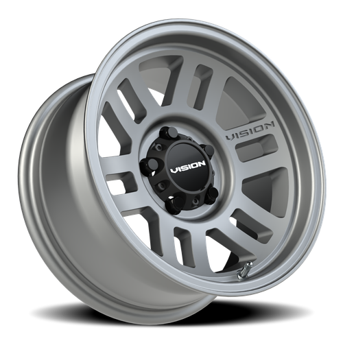 Vision Wheel 5x5.0 Satin Gunmetal Overland Wheel