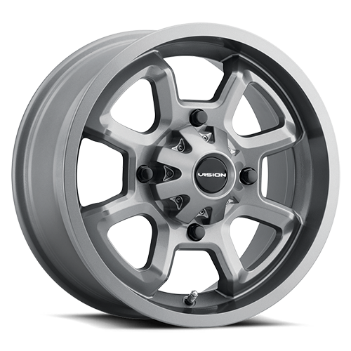 Vision Wheel 4-156 Gunmetal VIS BOMB Automotive Wheel