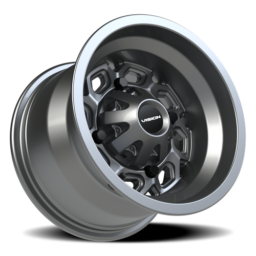 Vision Wheel 4-136 SPYDER Gunmetal Automotive Wheel