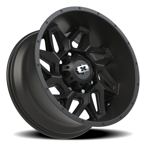 Vision Wheel 8-165.1 SB VIS SPYDER Satin Black Wheel