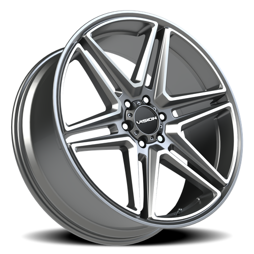 Vision Wheel 6-135 GMMF Wedge Automotive Wheel - 6x135mm